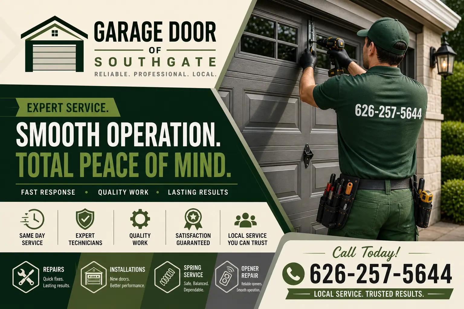 Garage Door of Southgate