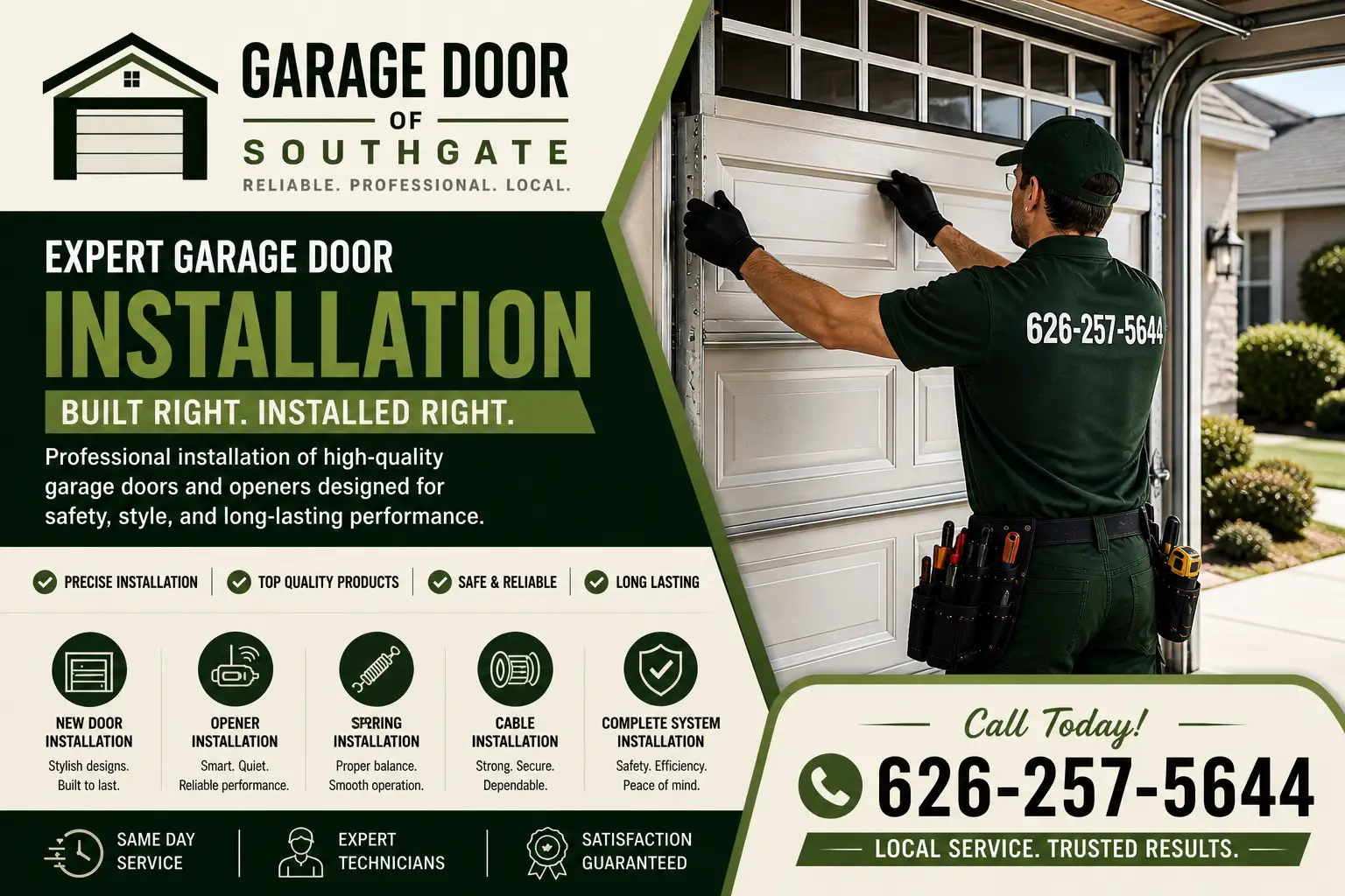 Garage Door of Southgate