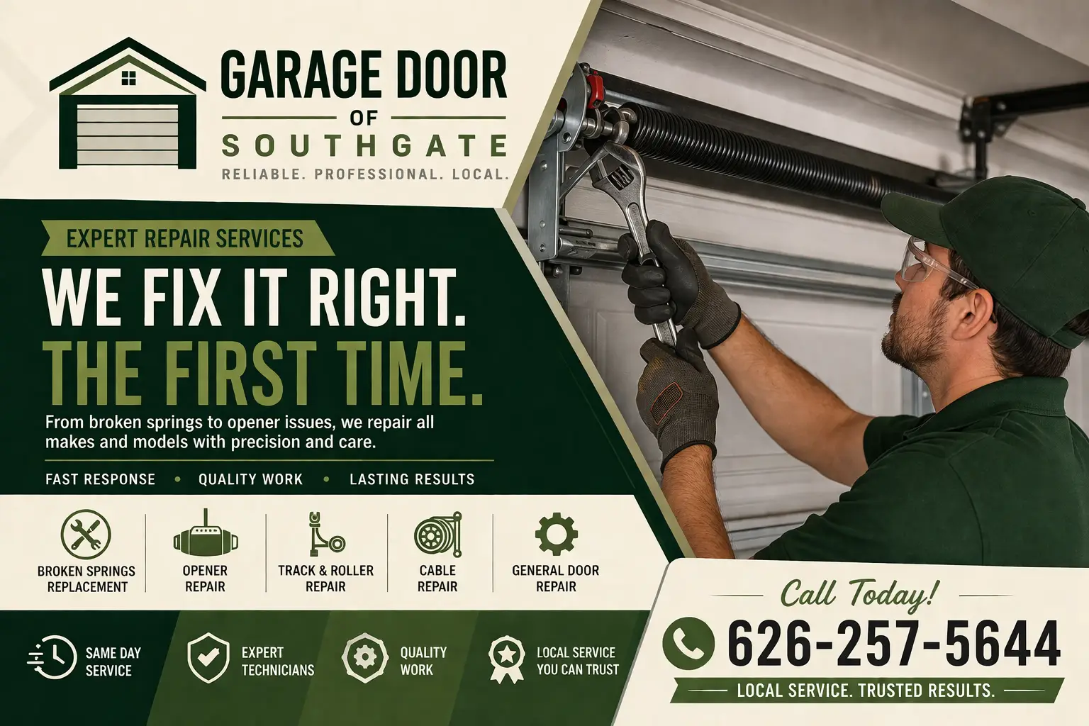 Garage Door of Southgate